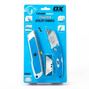 OX Twin Pack Utility Knives